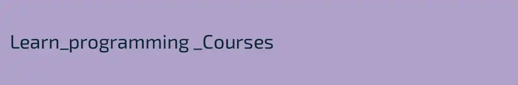 Learn_programming _Courses